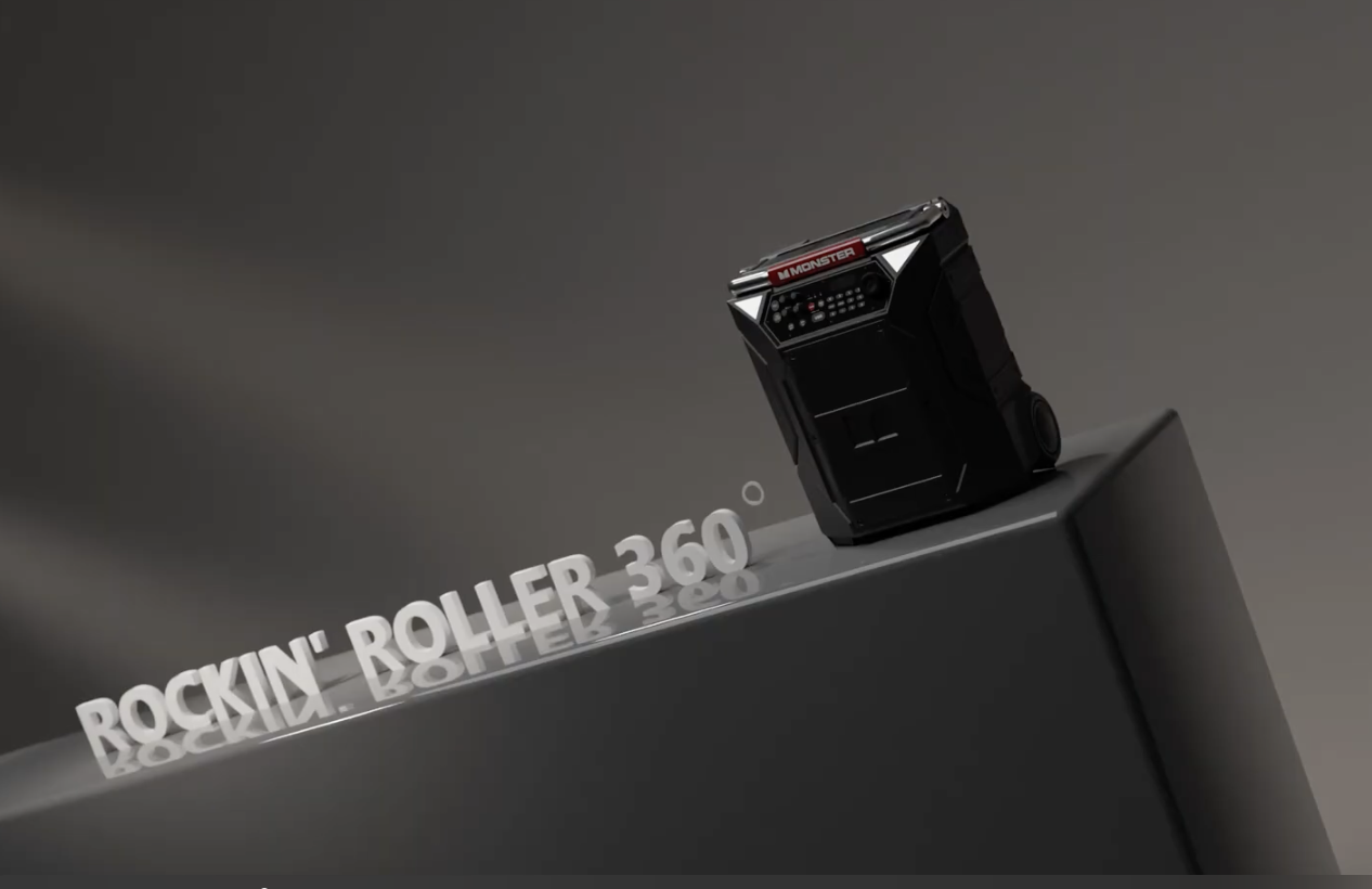 Amazon.com: Monster Rockin' Roller 360 Indoor/Outdoor Portable